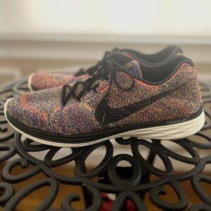 Nike Flyknit Lunar Rainbow Color Size 12 Limited Edition